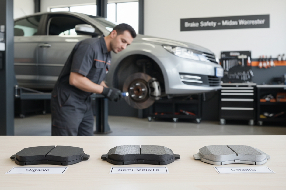 Midas Worcester Brake Pads Worcester