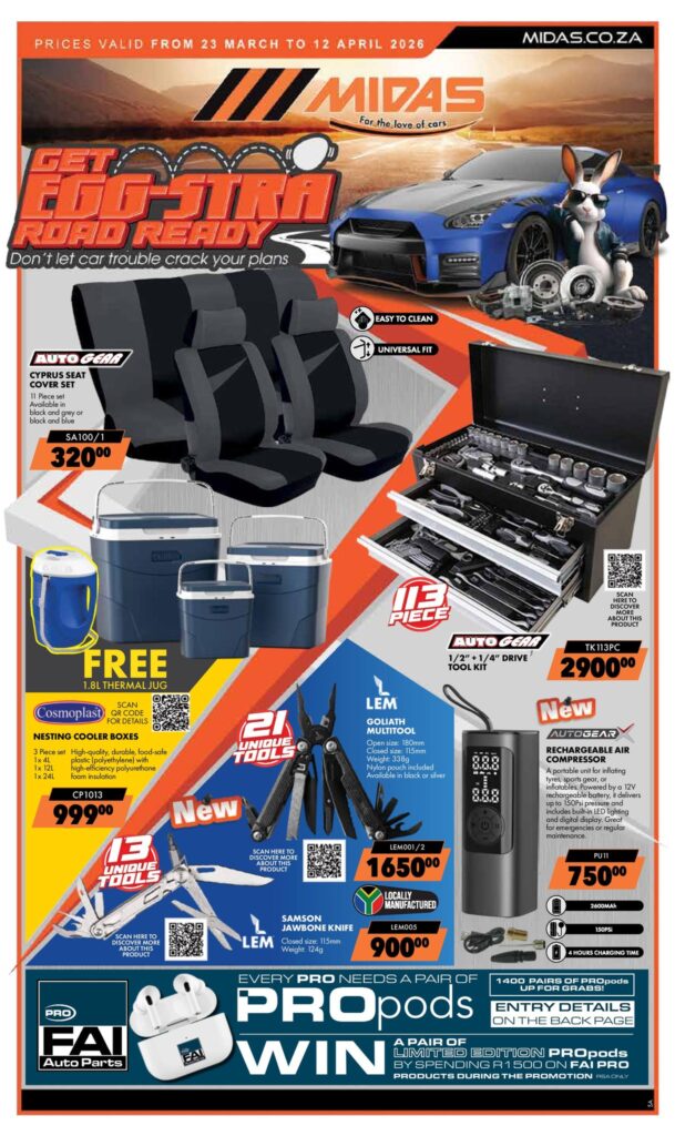 Midas Worcester March 2026 Promotion